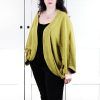patrón de cárdigan coccon talla grande la costurera inquieta